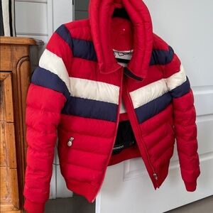 Perfect Moment Red, White, and Blue Ski Jacket